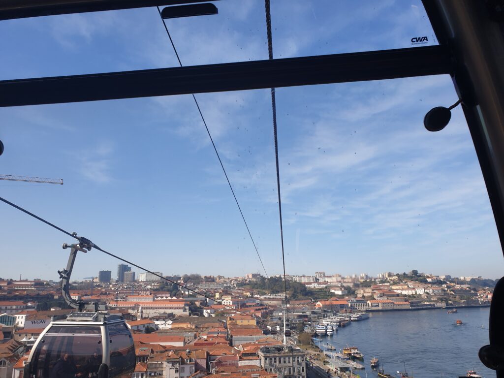 Teleférico de Gaia Porto Portugal