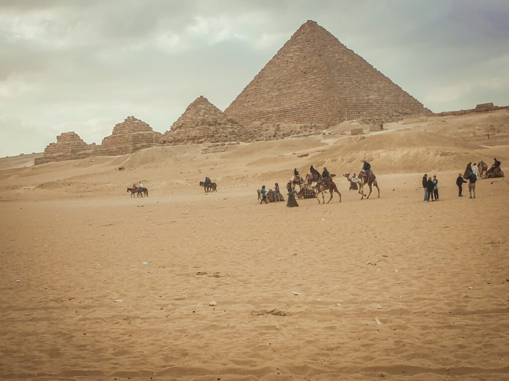 pyramids of giza